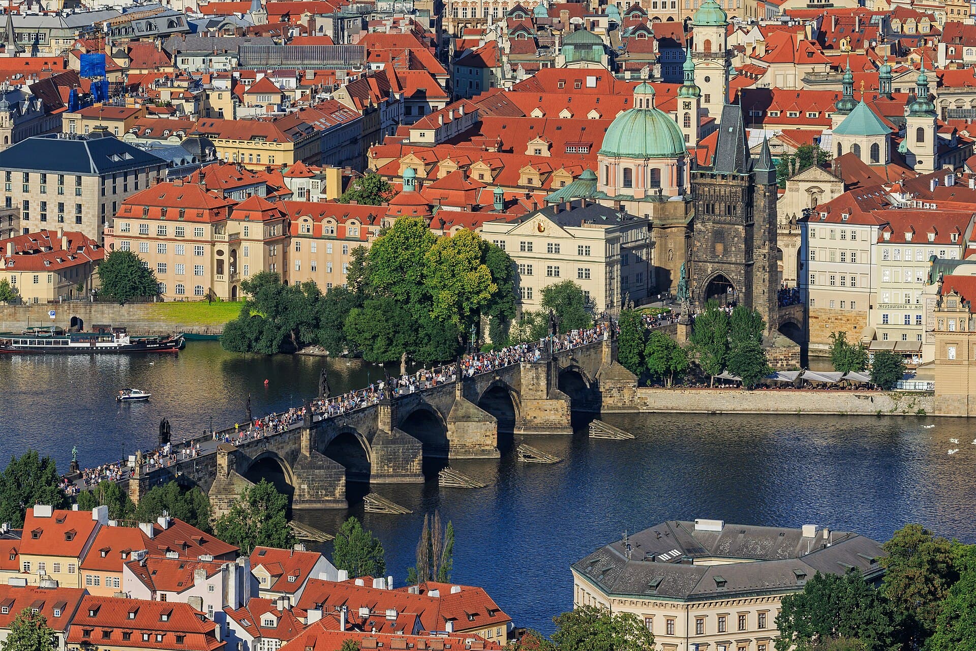 From Petřín, Prague